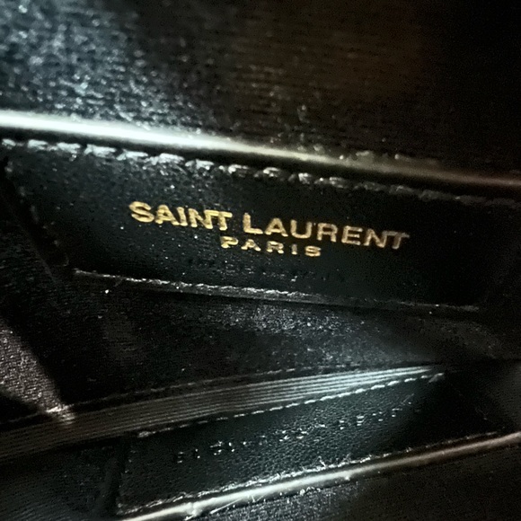 YSL black clutch & crossbody - Picture 8 of 13